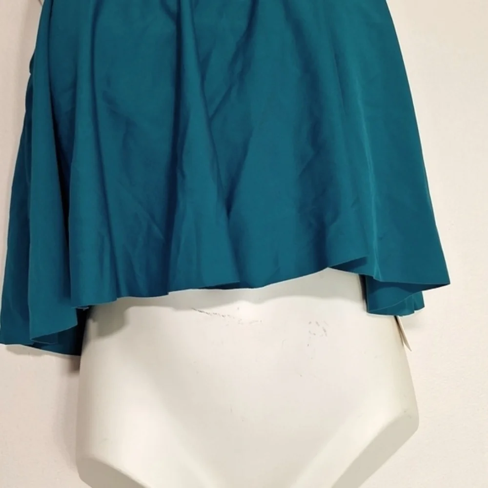 Bloomchic Swim Bikini Top Teal Green